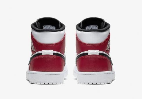 AJ 1 - White Black Gym Red