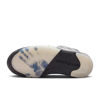 AJ 5 Wings Medium Grey Metallic Silver