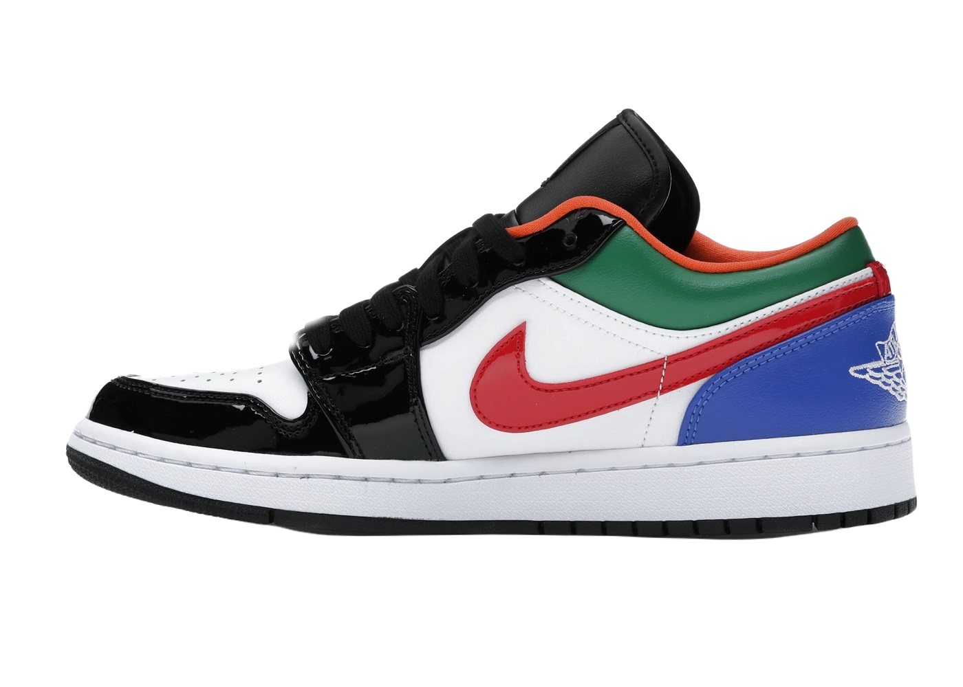 AJ 1 Low - MultiColor Black Toe