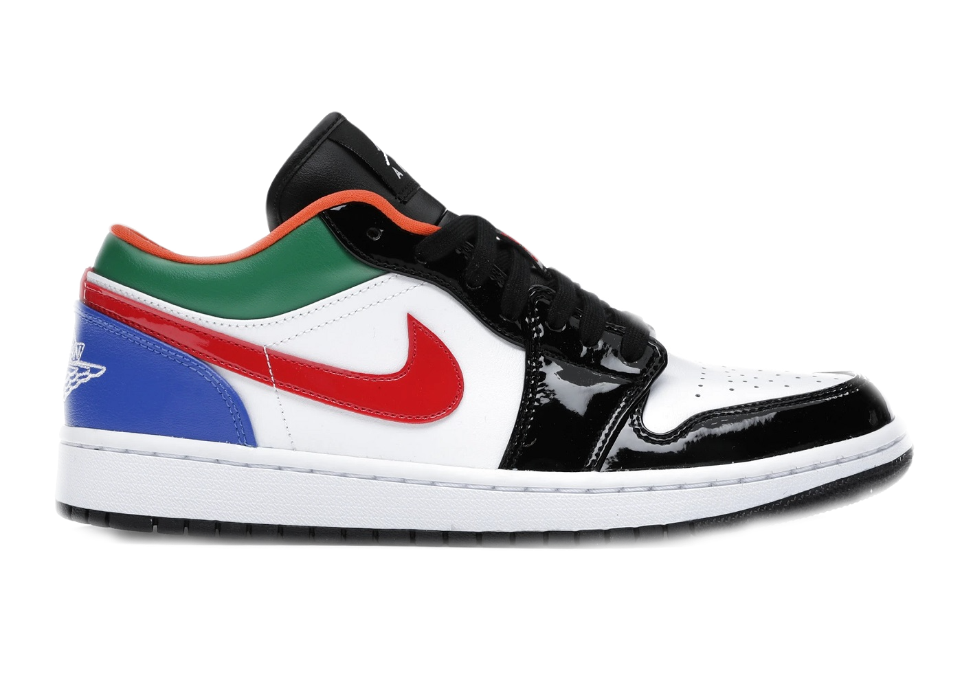 AJ 1 Low - MultiColor Black Toe