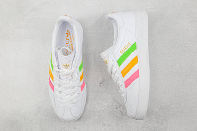 GC Gazelle Sneaker – White/Multicolor