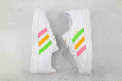 GC Gazelle Sneaker – White/Multicolor
