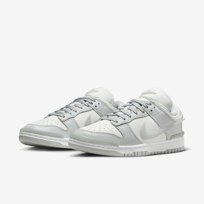 NK Dunk Low Twist -  Light Silver/White
