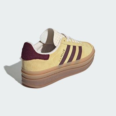 Ad Gazelle Bold - Almost Yellow/Maroon