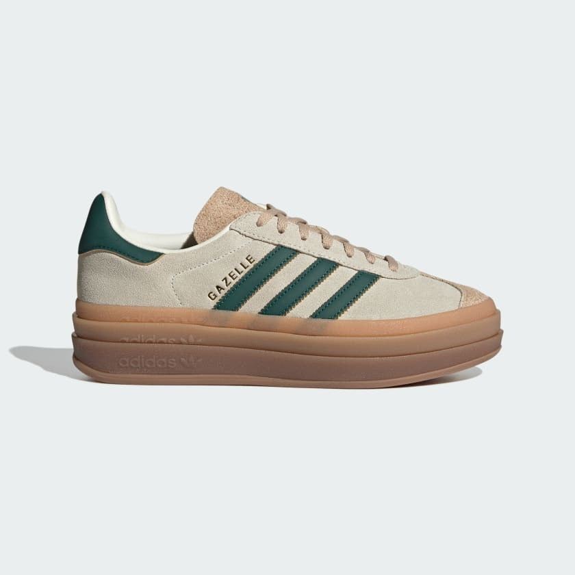 Ad Gazelle - Cream White/Collegiate Green