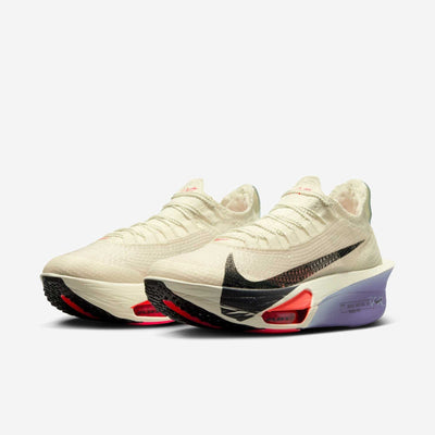 NK Air Zoom Alphafly 3 – Sail/Crimson Vivid Purple