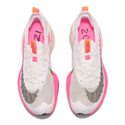 NK Air Zoom Alphafly NEXT% 3 – White/Black-Pink Blast-Volt