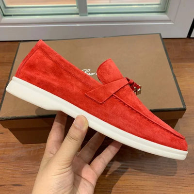 LRP Summer Walk Loafers – Suede Red
