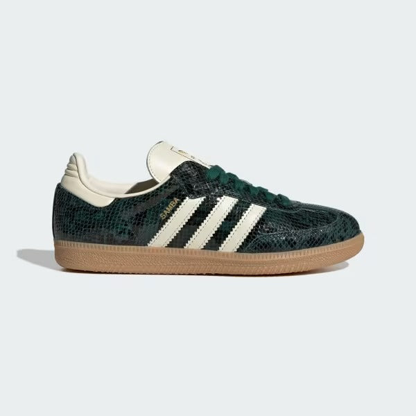 Ad Samba OG Snakeskin Dark Green