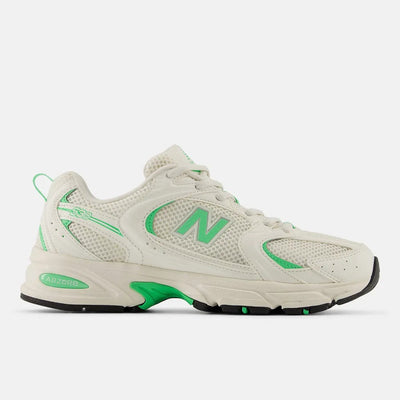 NB 530 – Light Beige/Light Green