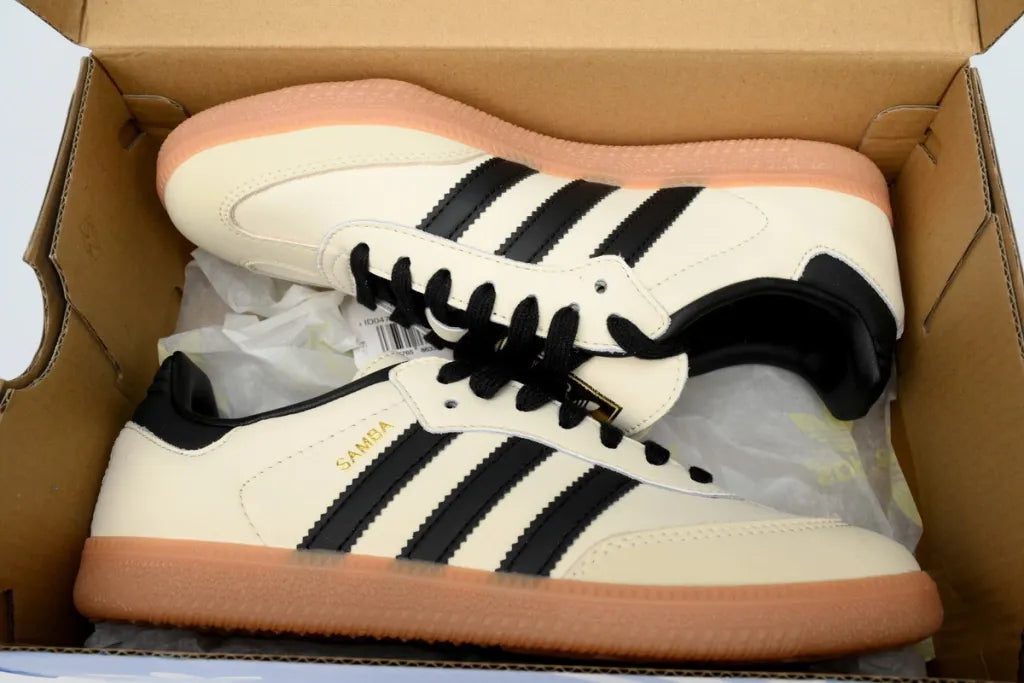 Ad Samba OG - White/Black Gum