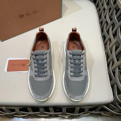 LRP 360 LP Walk Sneakers – Grey Suede & Mesh