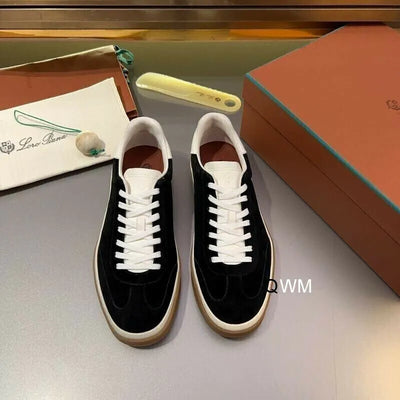 LRP Nuages Sneakers – Black & White Suede