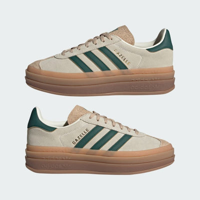 Ad Gazelle - Cream White/Collegiate Green