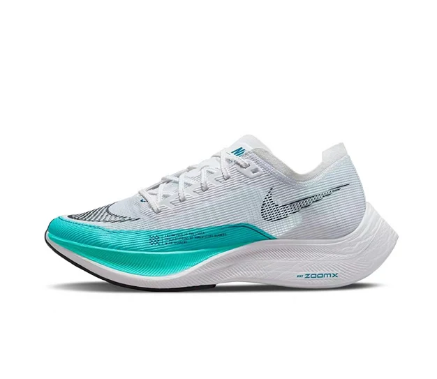 NK ZoomX Vaporfly NEXT% 2 – White/Aurora Green