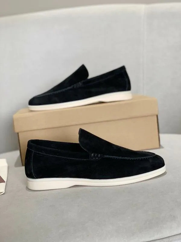 LRP Summer Walk Loafers – Black Suede