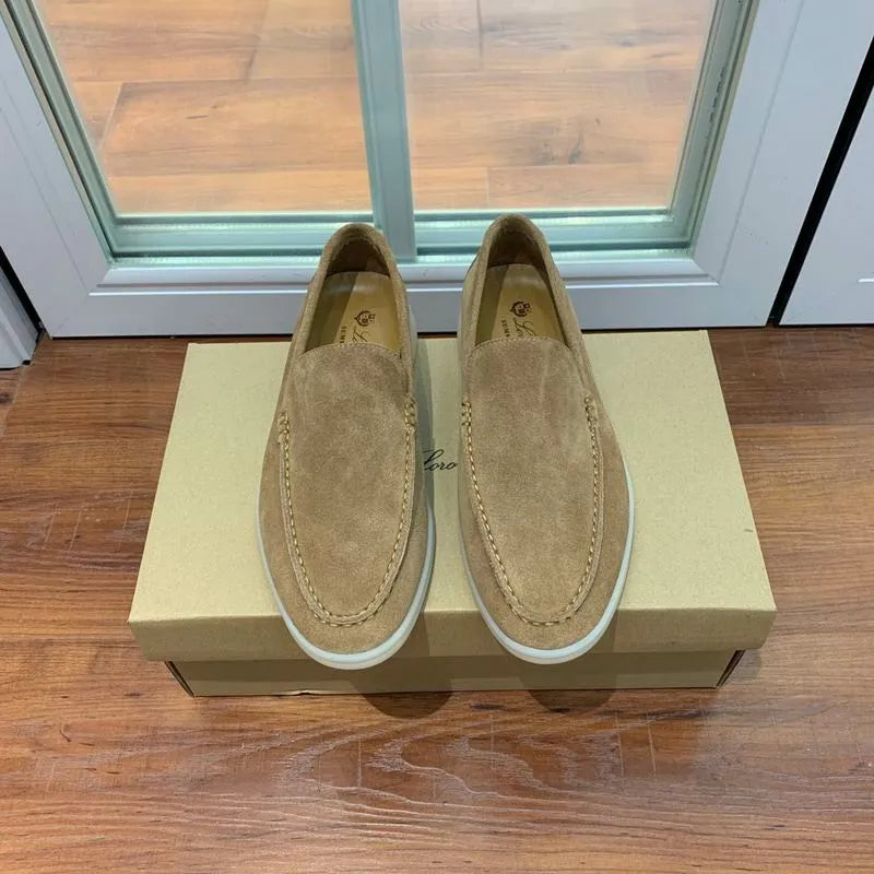 LRP Summer Walk Loafers – Suede Sand