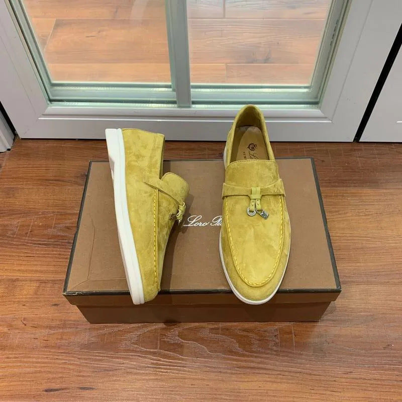 LRP Summer Walk Loafers – Suede Mustard