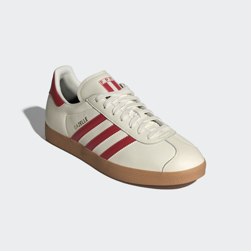 Ad Gazelle Peru - Off White/Team Power Red 2
