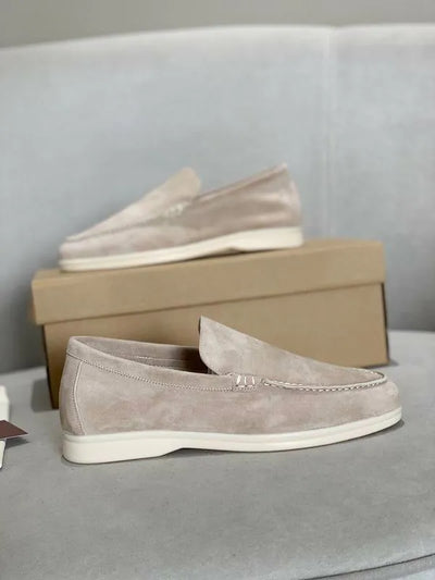 LRP Summer Walk Loafers – Beige Suede