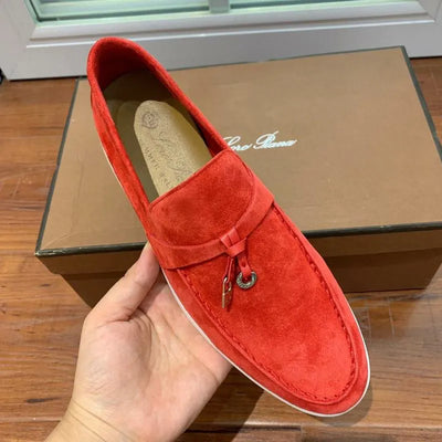 LRP Summer Walk Loafers – Suede Red
