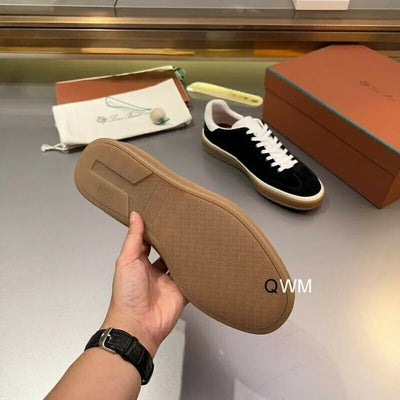 LRP Nuages Sneakers – Black & White Suede