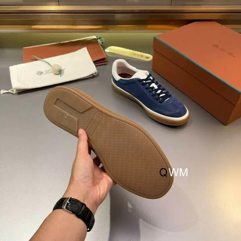 LRP Nuages Sneakers – Navy & White Suede