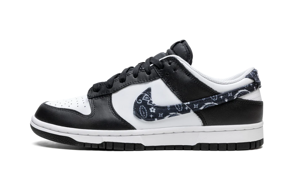 NK Dunk Low Black Paisley