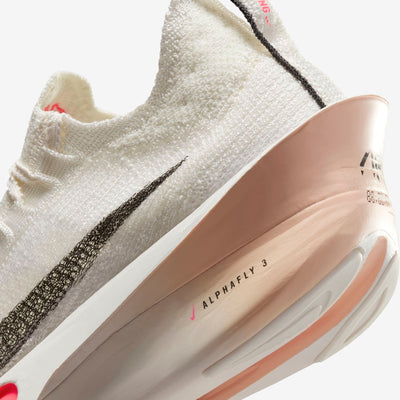 NK Air Zoom Alphafly 3 – White/Photon Dust Pink Blast