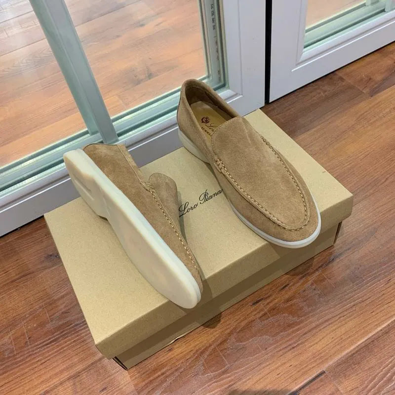 LRP Summer Walk Loafers – Suede Sand