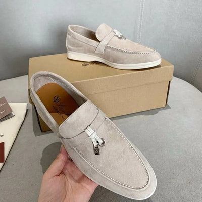 LRP Summer Walk Loafers – Light Beige Suede