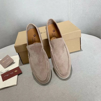 LRP Summer Walk Loafers – Beige Suede