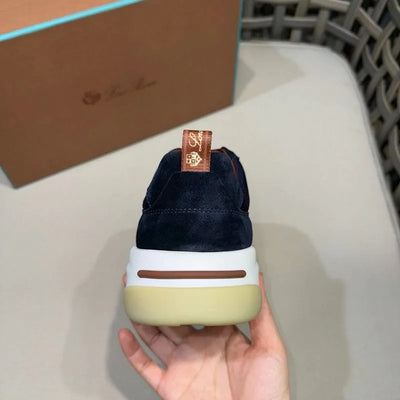 LRP 360 Flexy Walk Sneakers – Navy Suede & Technical Fabric