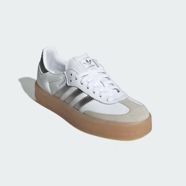 Ad Sambae Cloud White/ Silver Metallic/ Gum