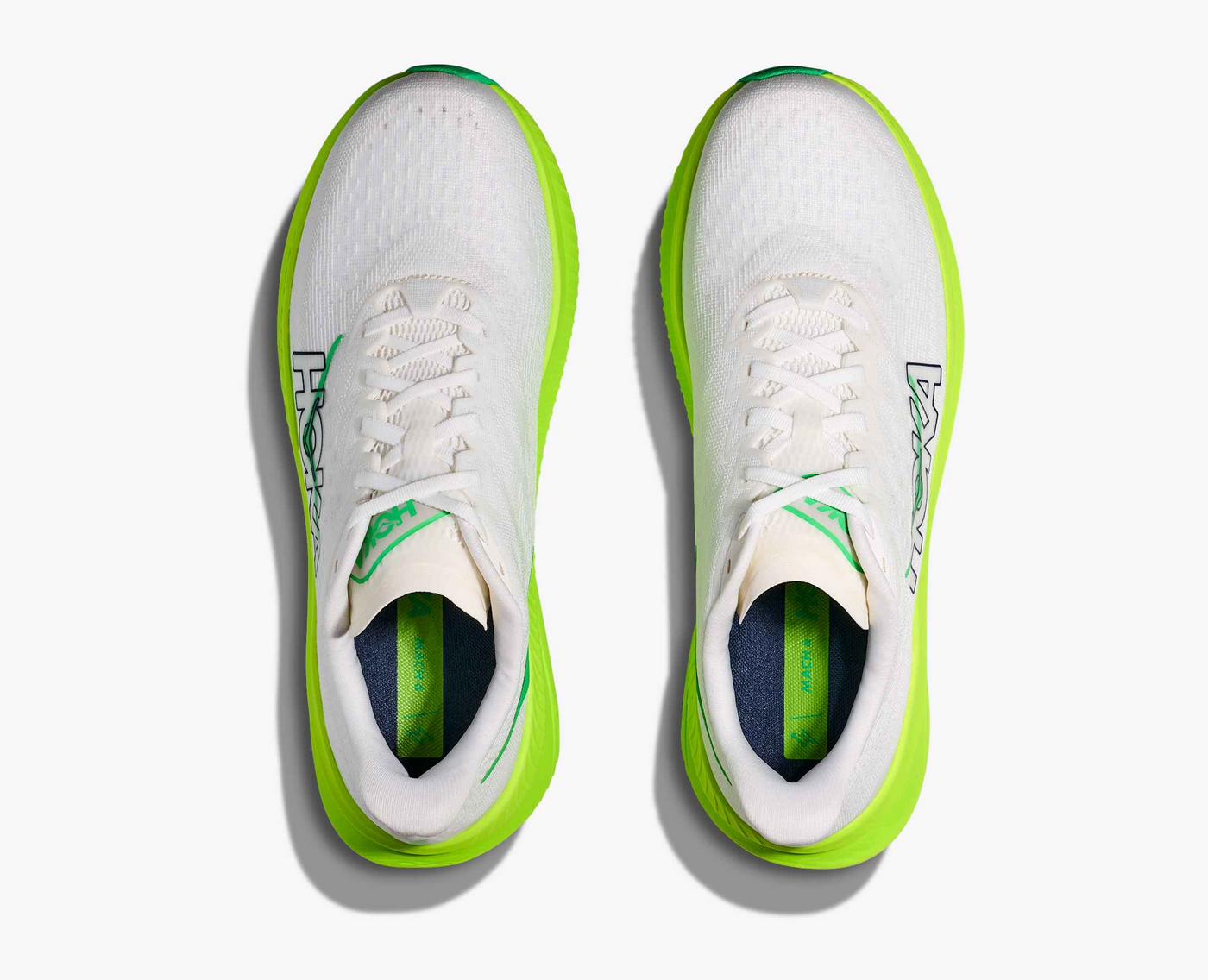 HKA Mach 6 – White/neon lime
