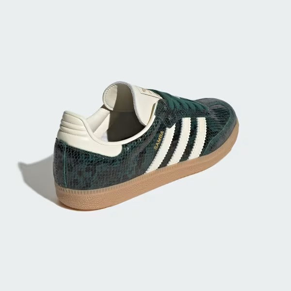 Ad Samba OG Snakeskin Dark Green