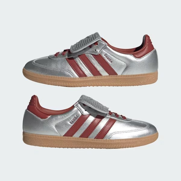 Ad Samba LT Silver Metallic/ Preloved Ruby/ Gum