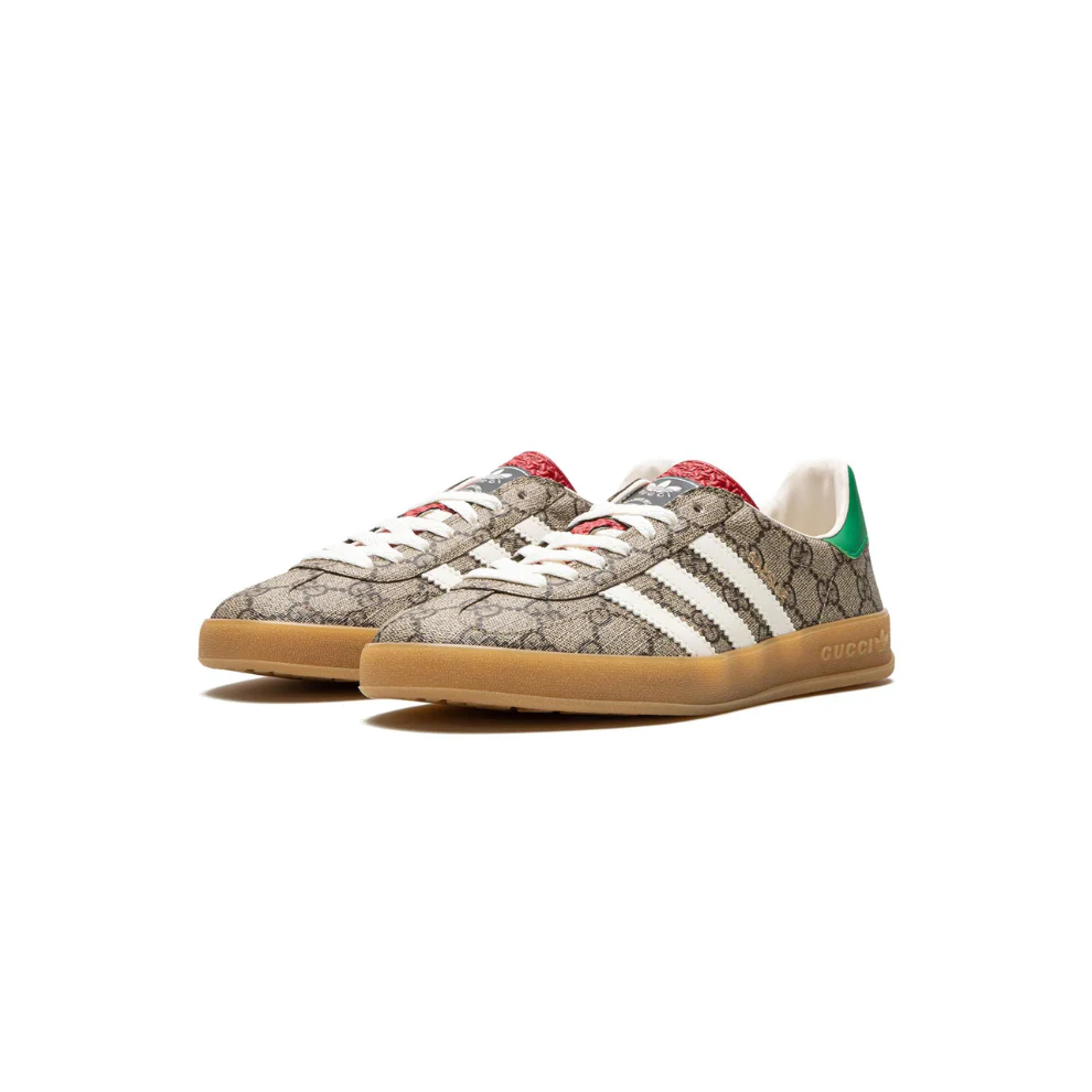 Ad x GC Gazelle GG Canvas - Beige/Ebony