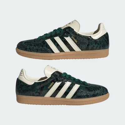 Ad Samba OG Snakeskin Dark Green