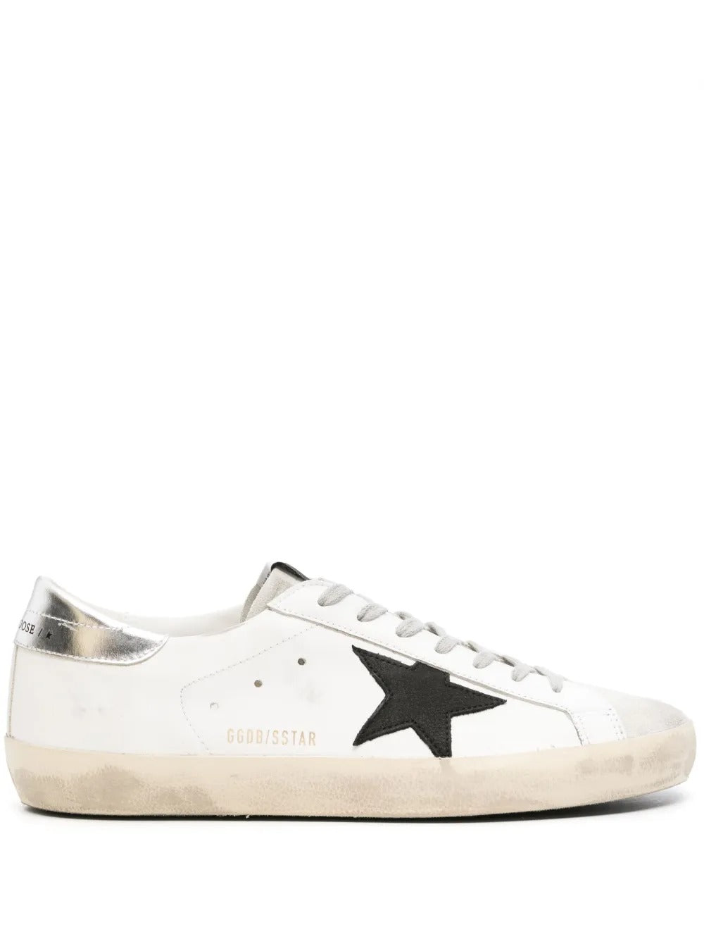 GGS Super-Star Sneakers – White & Black Leather
