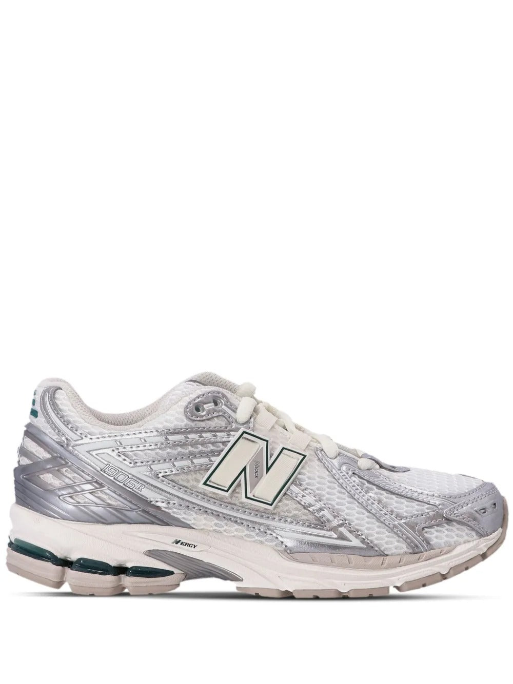 NB 1906R - Off White/Metallic Silver/Dark Green