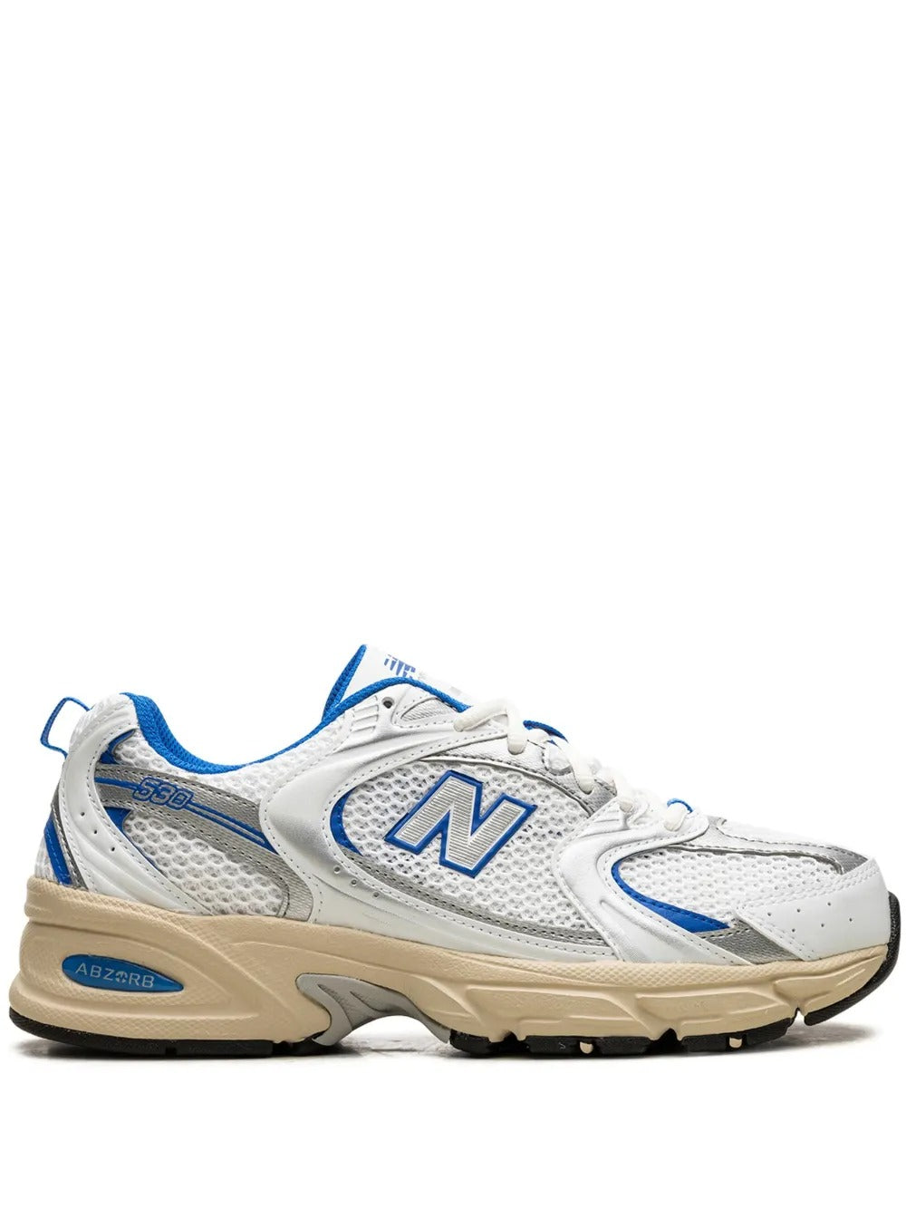 NB 530 - White/Royal Blue/Silver