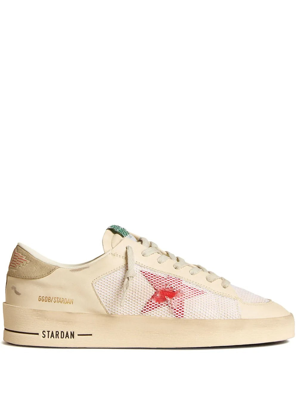 GGS Stardan Sneakers – Beige Leather