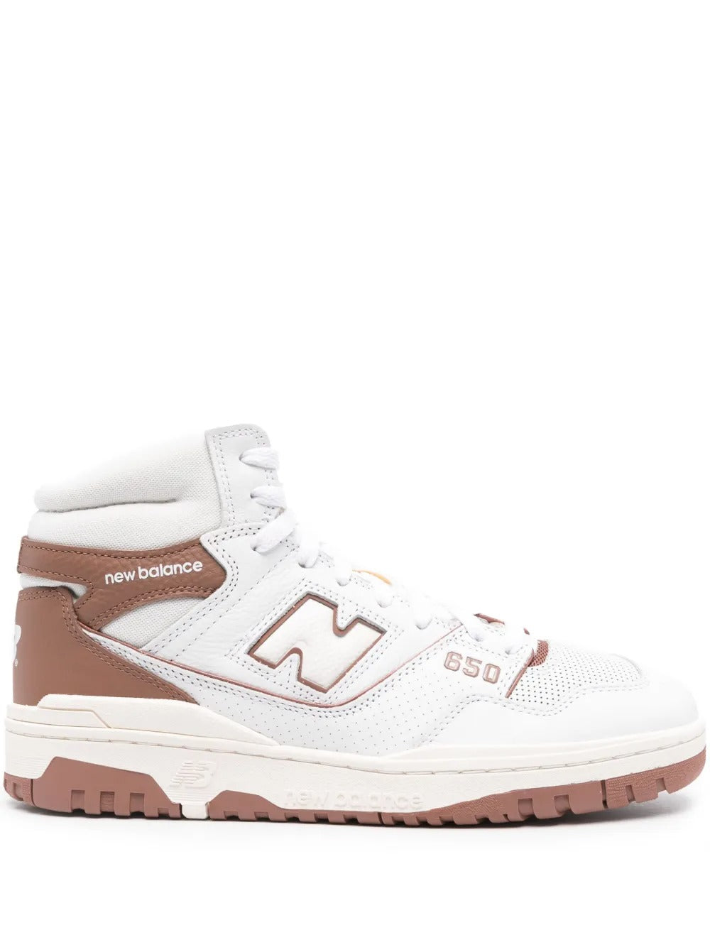 NB 650 - White/Dusty Rose