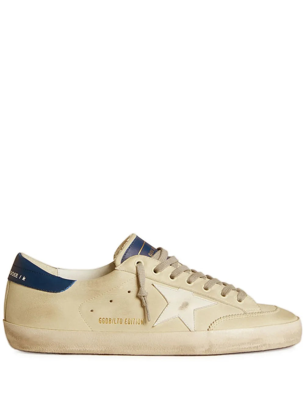 GGS Sneakers – Beige/Blue