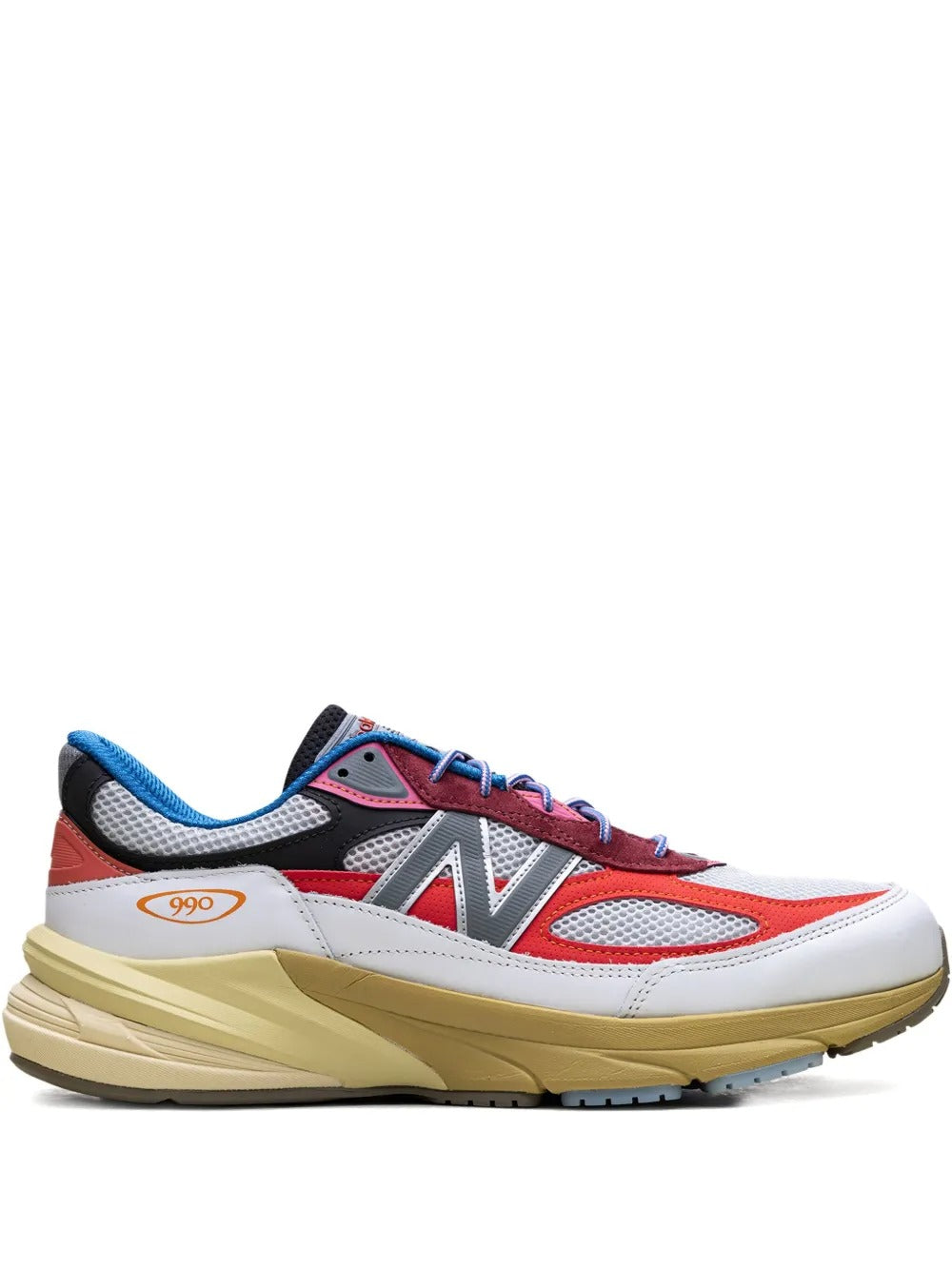 NB x Action Bronson 990 - Royal Blue/Scarlet/Black/Grey