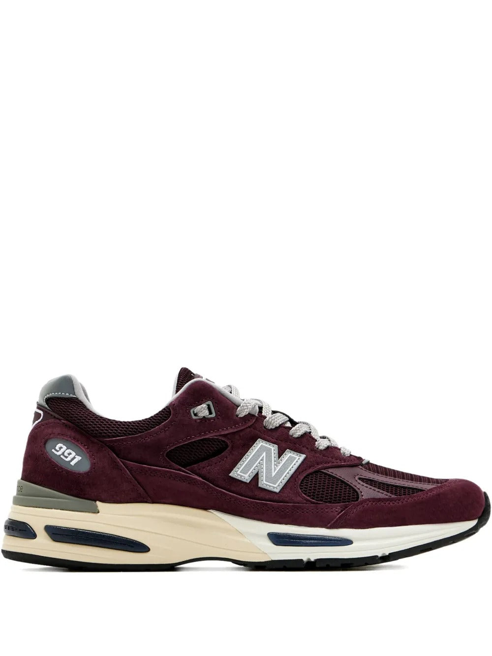 NB 991v2 - Burgundy/Grey/Cream