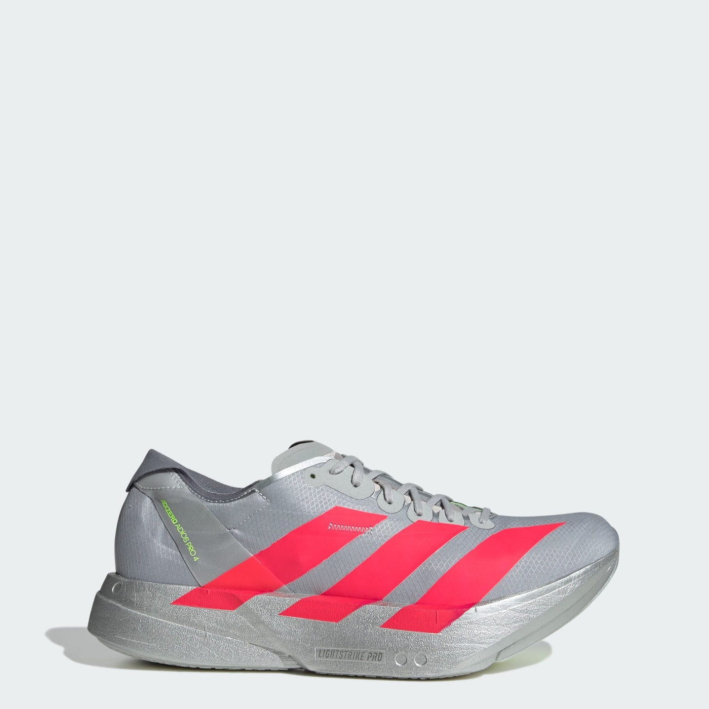 Ad Adizero Adios Pro 4 Grey Two Lucid Red