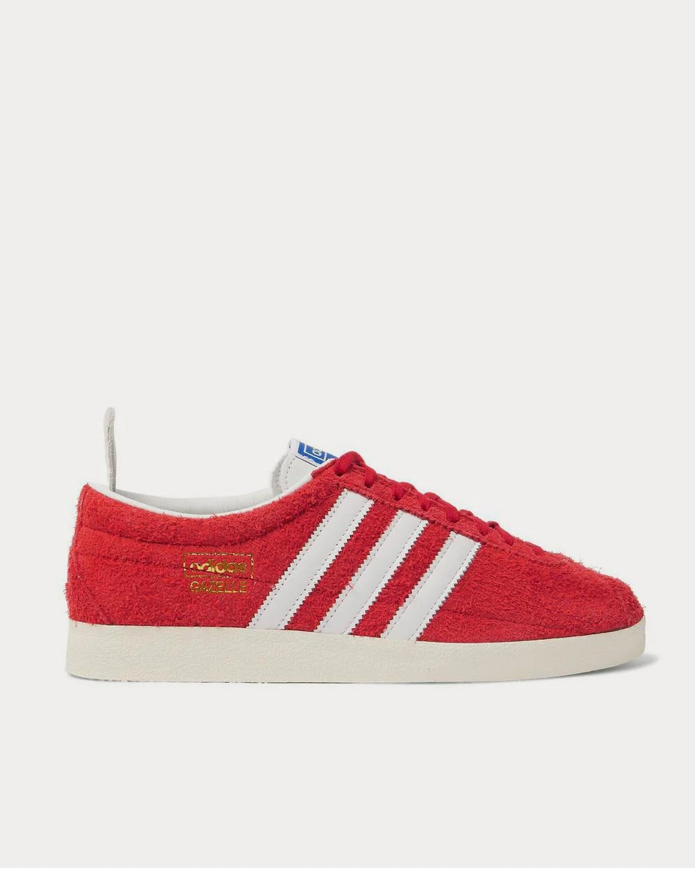 Ad Gazelle Vintage - Trimmed Brushed Suede Red