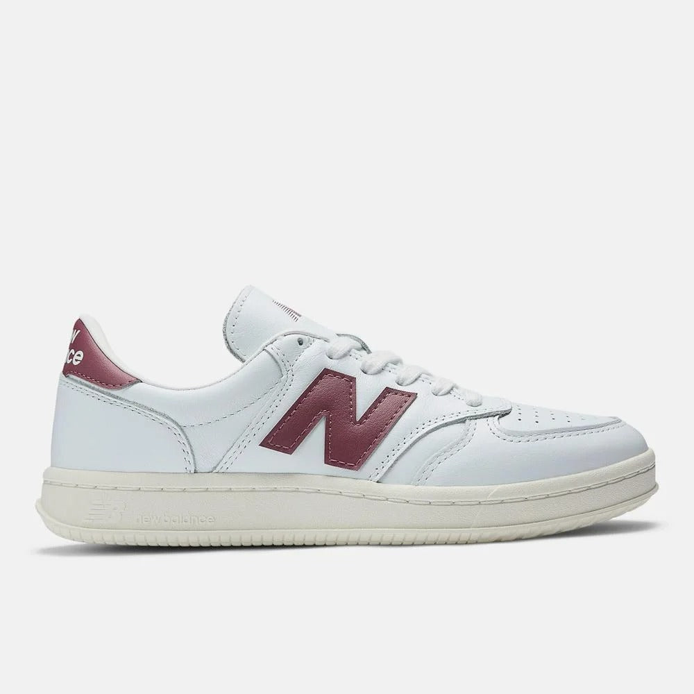NB T500 - White/Burgundy